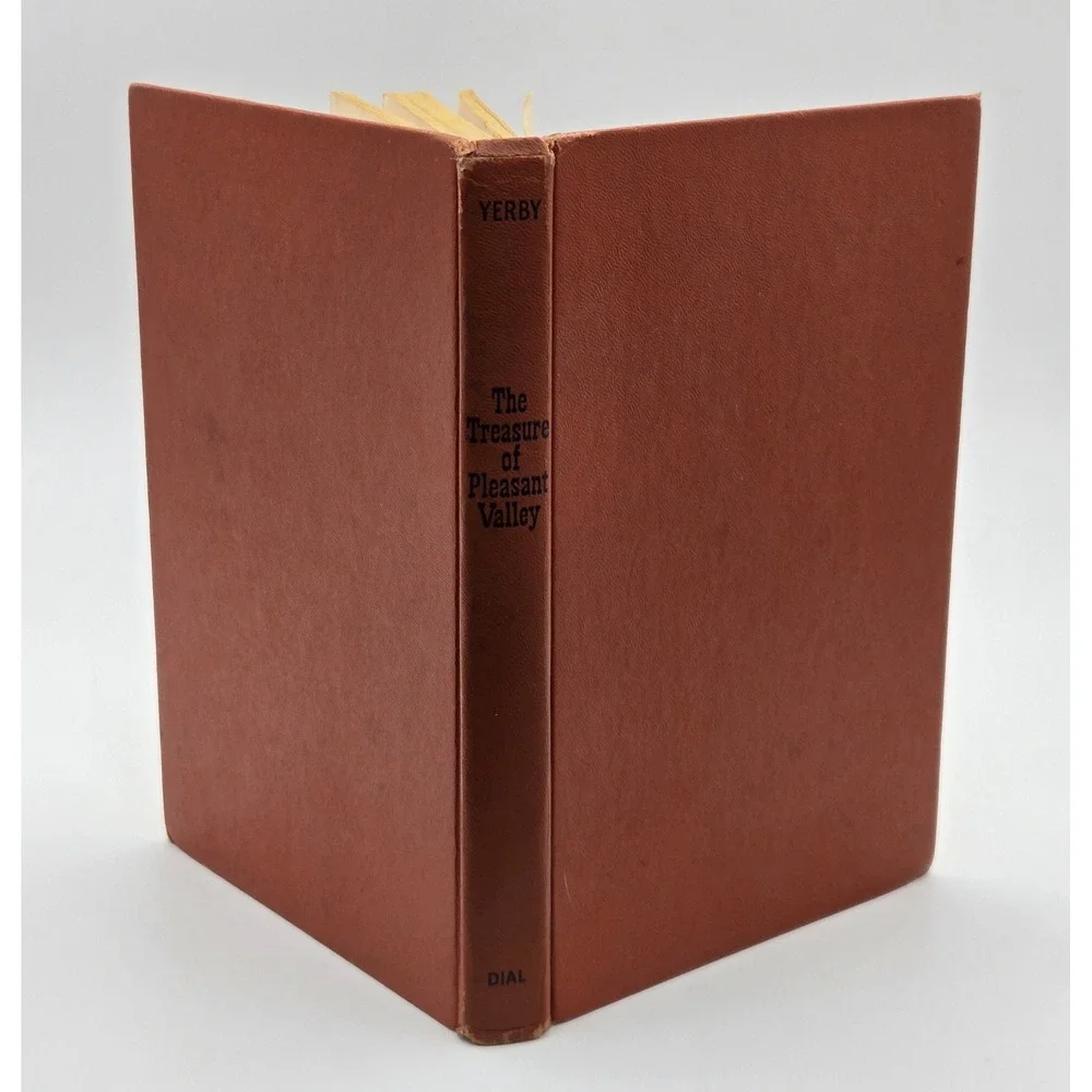 The Treasure of Pleasant Valley Frank Yerby 1955 First Edition Dial Press Book